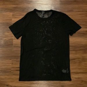 mesh, black t shirt. never worn